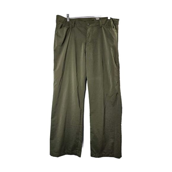 NWT Womens Sz 14 Green Olive Night Lightweight Hiking Outdoors Pants - Picture 1 of 12
